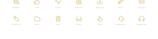 280个图标PPT素材 Bonus vector Icons