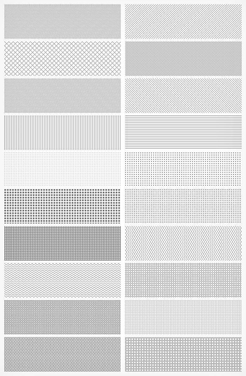 实用的底纹图案