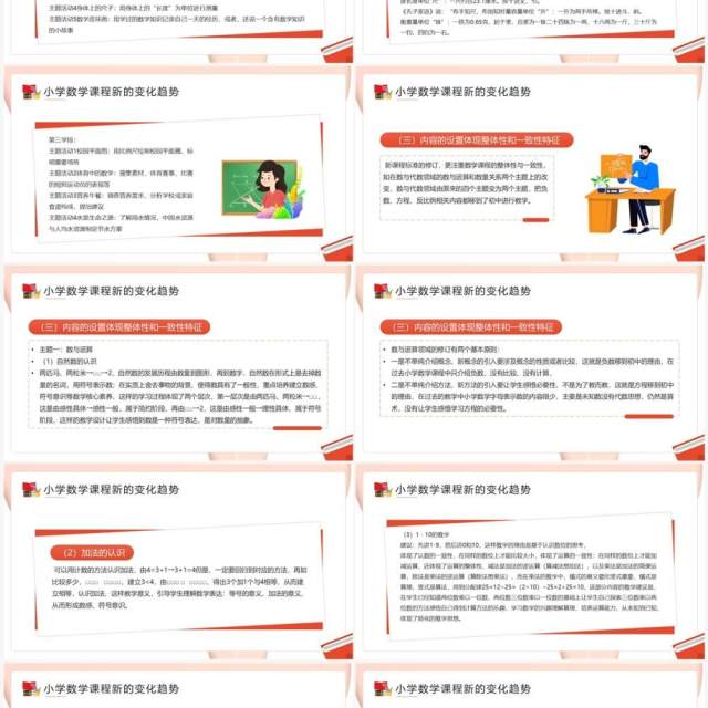 粉色2022版义务教育数学新课标解读PPT模板