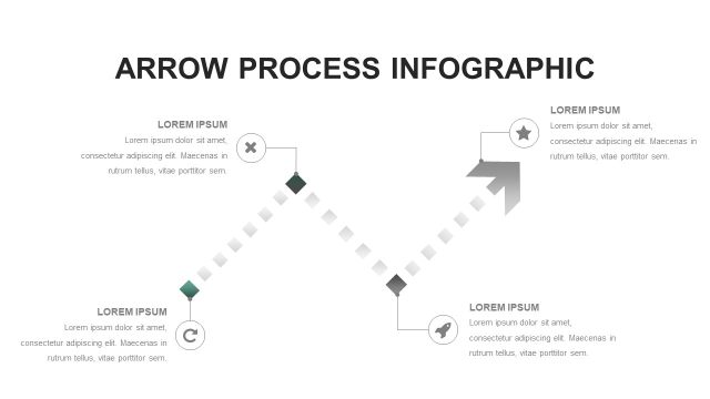 灰绿色创意图形PPT信息可视化图表15