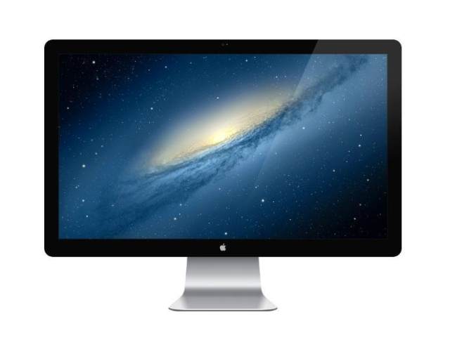 Apple 27" LED Cinema —psd分层素材