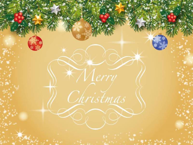 圣诞贺卡_饰品_黄金