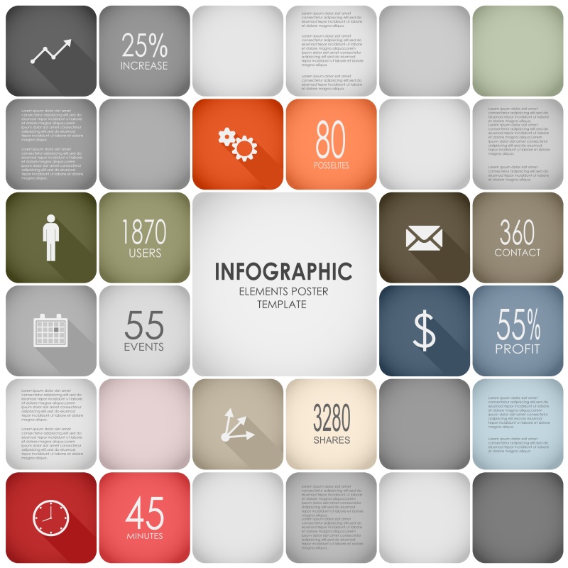 信息矢量图集4213