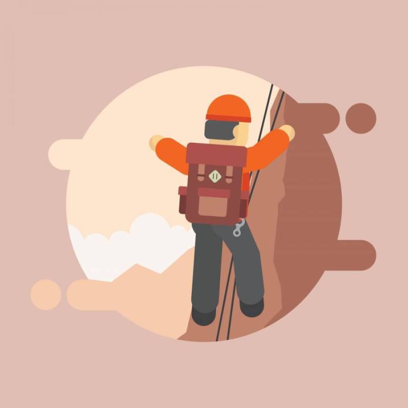 快速工具和设备，远足例证。