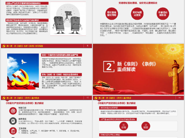 新版廉洁自律准则和纪律处分条例党课PPT 新版廉洁自律准则和纪律处分条例党课PPT