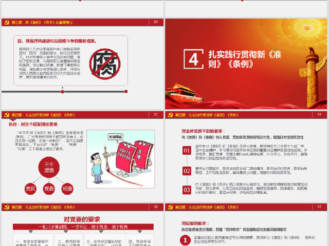 新版廉洁自律准则和纪律处分条例党课PPT 新版廉洁自律准则和纪律处分条例党课PPT
