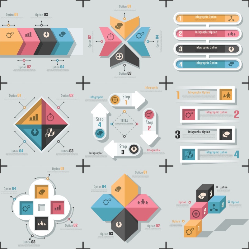 信息图形集合12404