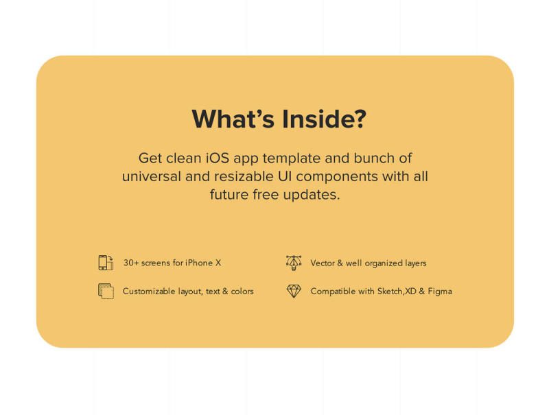 在Sketch，XD和Figma，Loza设计的家具设计UI套件 -  Furniture Shop App UI套件