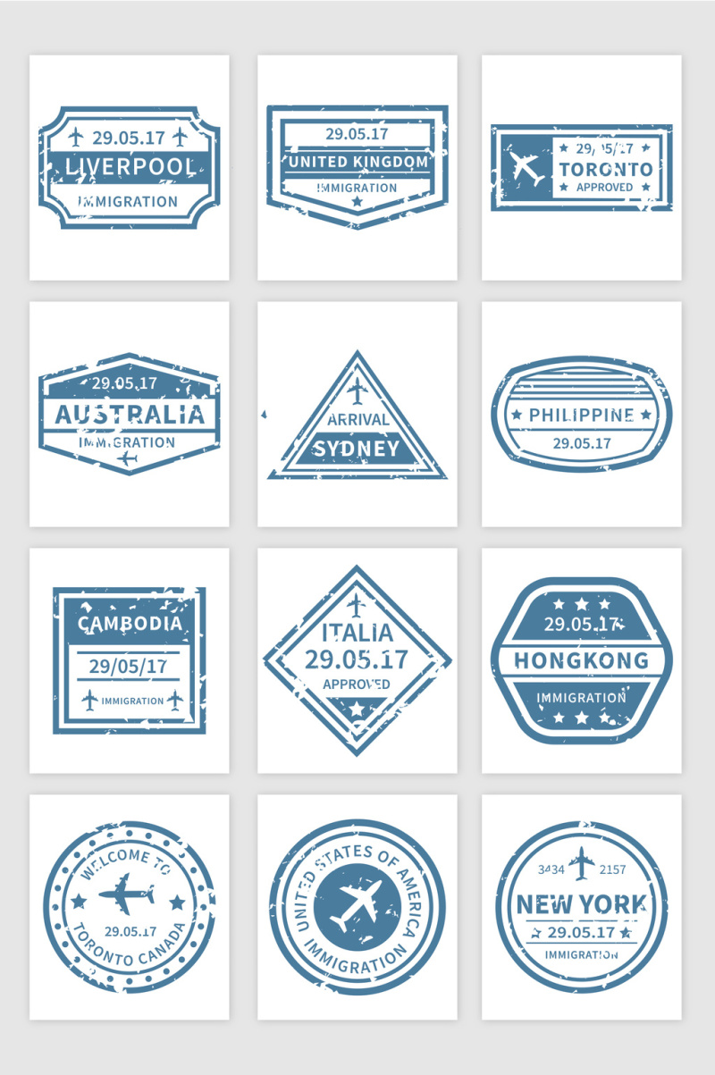 造旧热卖标贴信息框矢量素材