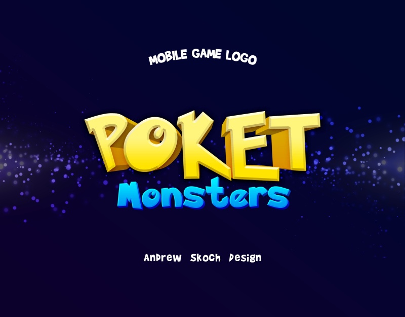 手机游戏文字效果艺术字体样式设计PSD素材