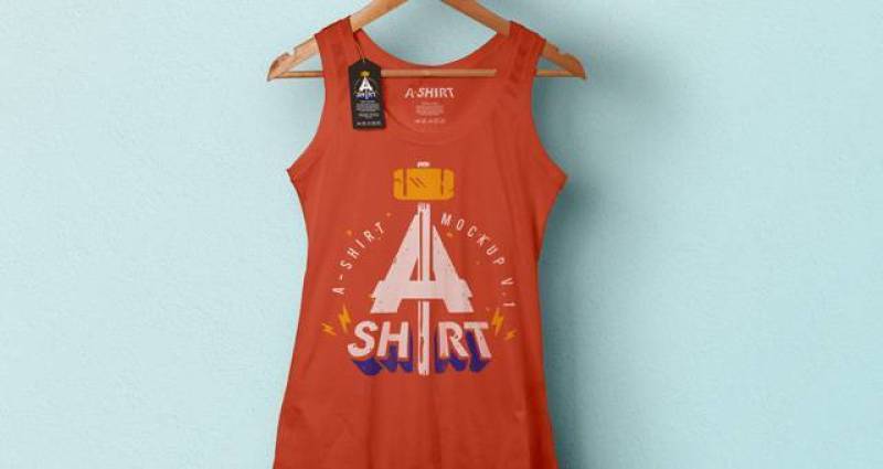 Psd坦克Top Mockup Vol1