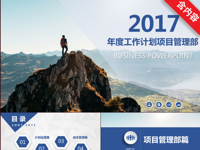 2017年度工作计划项目管理部