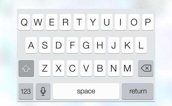 ios7键盘