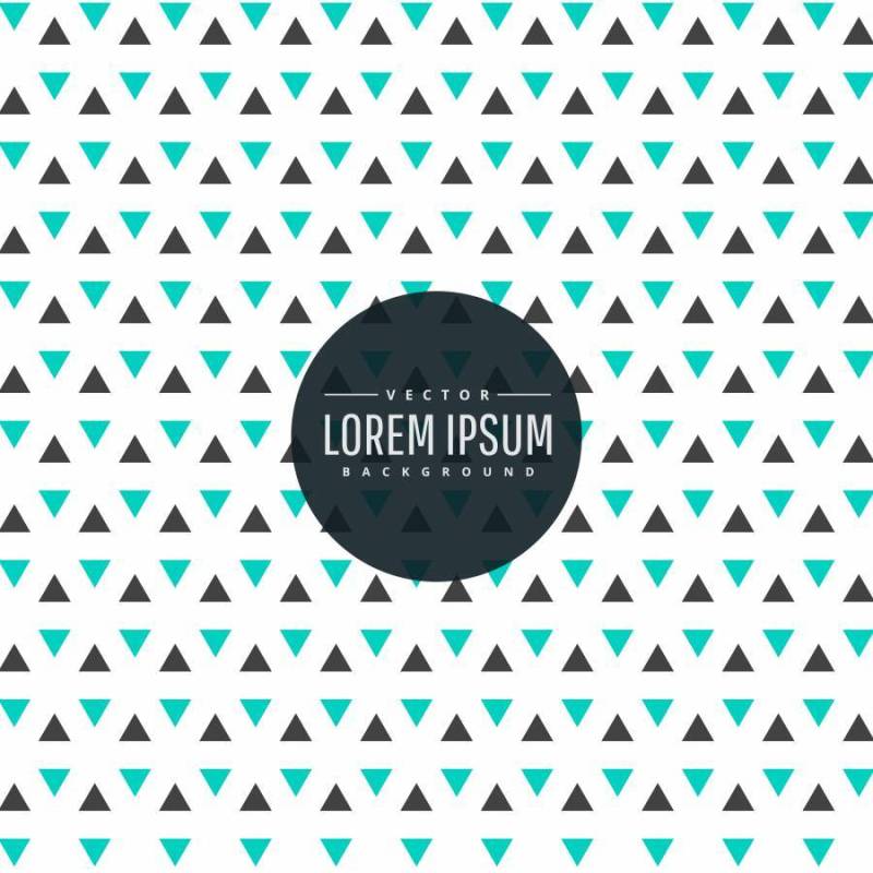 无缝三角形图案矢量背景