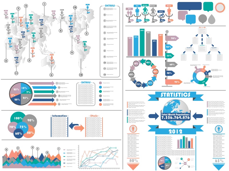 信息图形元素602