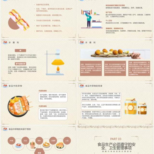 简约风企业食品安全培训课件PPT模板 简约风企业食品安全培训课件PPT模板
