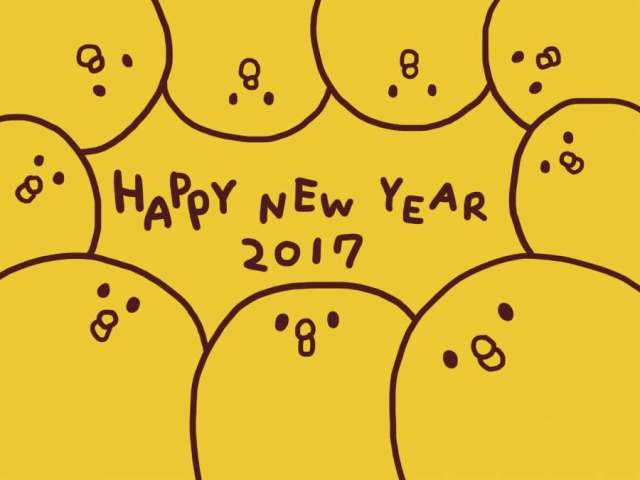 【鸡年】新年贺卡模板【2017】