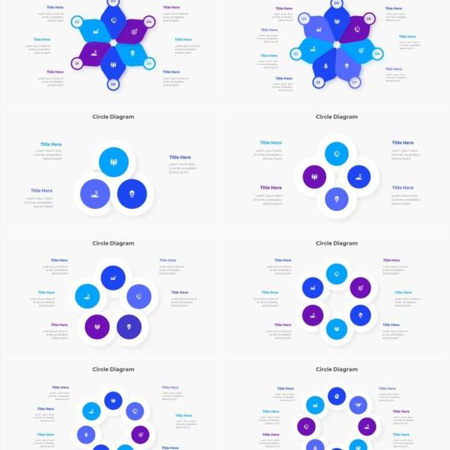 浅色系蓝色圆形流程步骤关系图PPT素材 Infographic Blue 浅色系蓝色圆形流程步骤关系图PPT素材 Infographic Blue