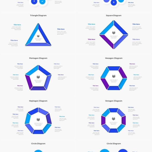 浅色系蓝色圆形流程步骤关系图PPT素材 Infographic Blue 浅色系蓝色圆形流程步骤关系图PPT素材 Infographic Blue