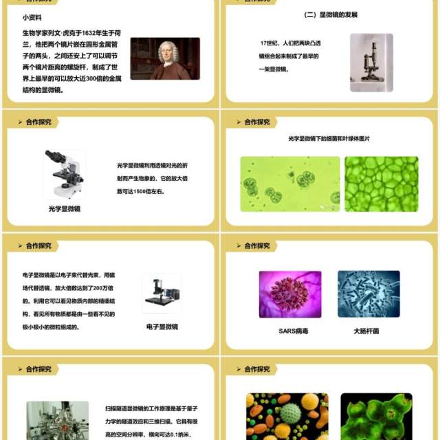 教科版六年级科学下册怎样放得更大课件PPT模板