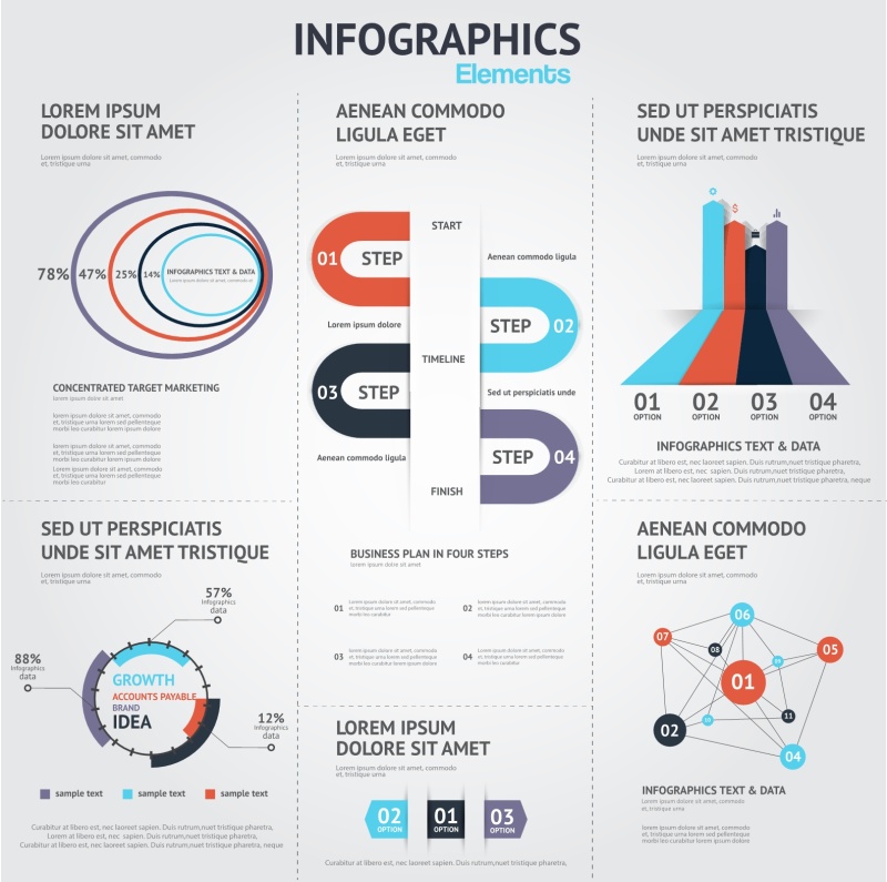 信息图形设计元素8120