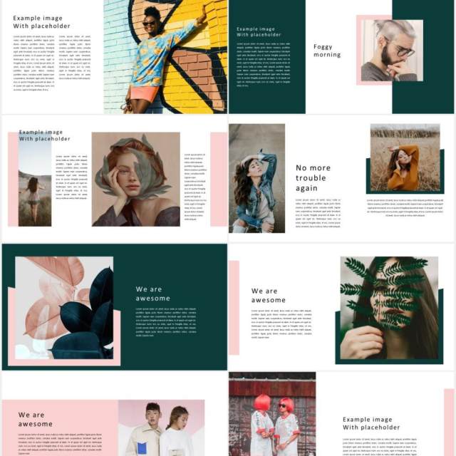 时尚作品图片展示PPT模板Proposal Minimal Powerpoint 时尚作品图片展示PPT模板Proposal Minimal Powerpoint