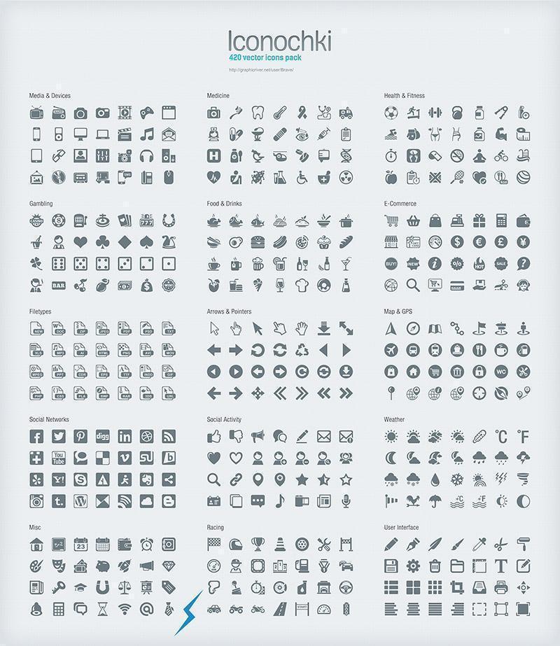 质感实心小图标