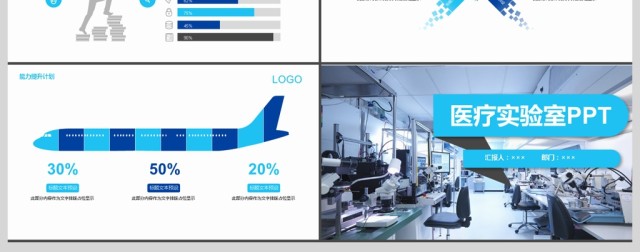 2017年医疗医药实验医学汇报PPT模板