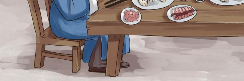 中国传统文化二十四节气冬至插画海报背景配图PSD竖版素材32