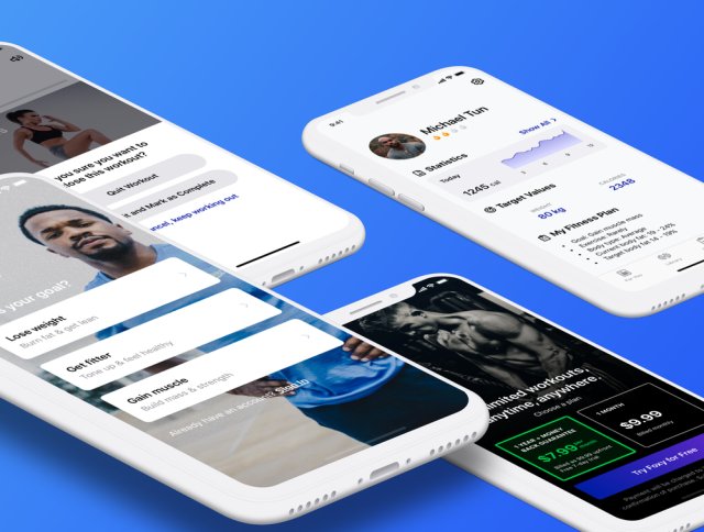 健康与健身,Foxy Fitness UI Kit 健康与健身,Foxy Fitness UI Kit