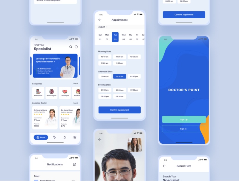 FIGMA iOS应用,医疗iOS应用 FIGMA iOS应用,医疗iOS应用
