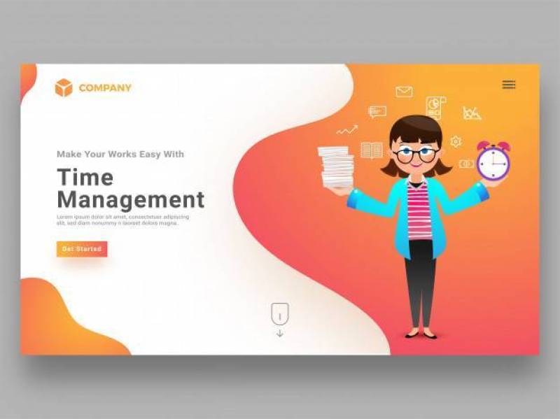 Time management concept