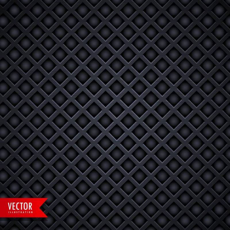 时尚金属质感黑暗的背景与钻石形状孔