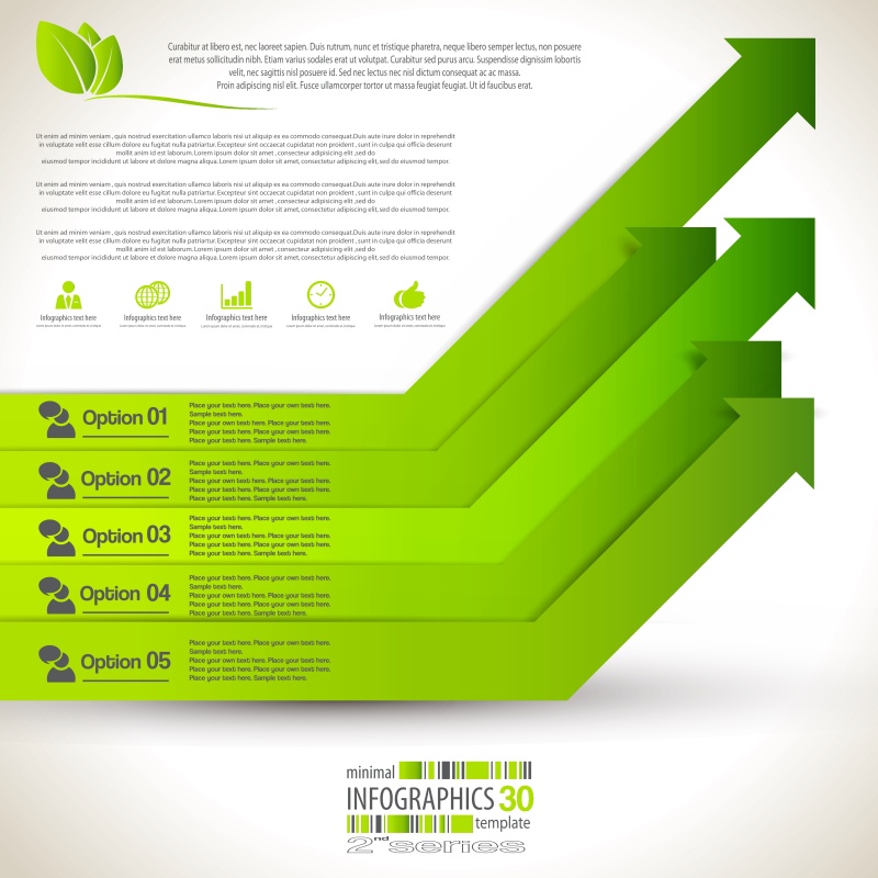 现代设计模板信息图表805