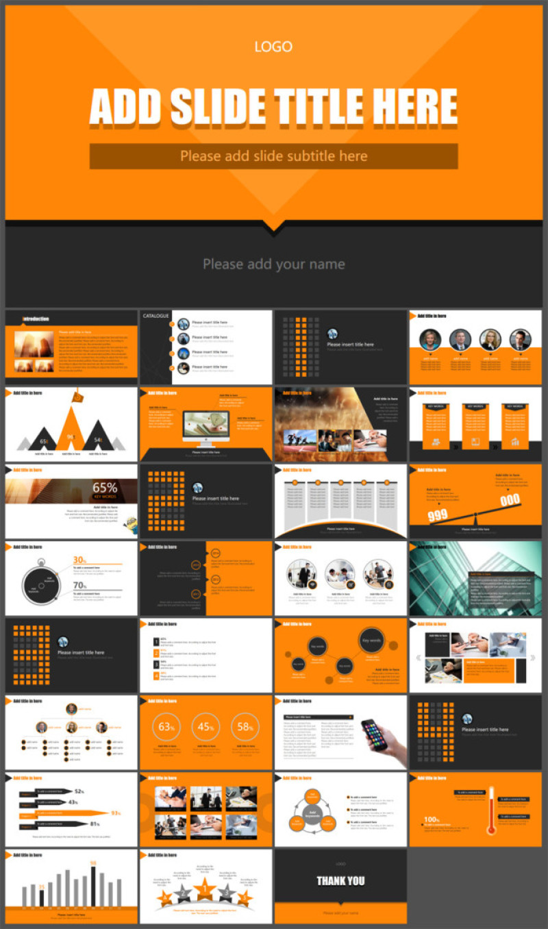 扁平ppt模板制作