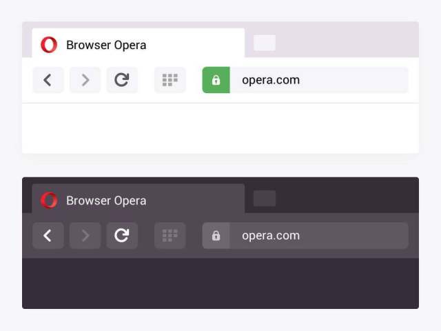 Opera 浏览器模版