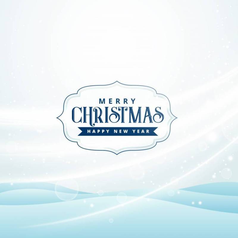 与雪和流动的空气的季节性圣诞快乐问候
