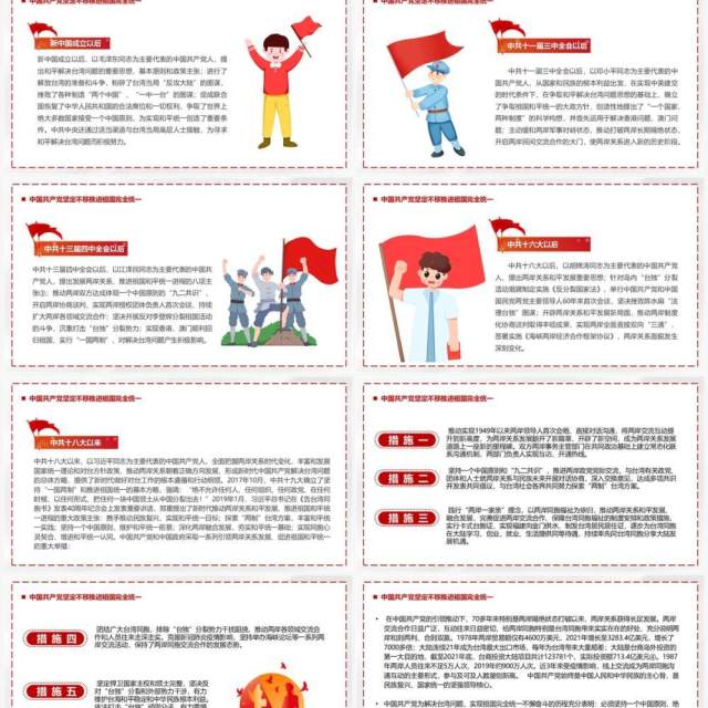 台湾问题与新时代中国统一事业PPT模板 台湾问题与新时代中国统一事业PPT模板
