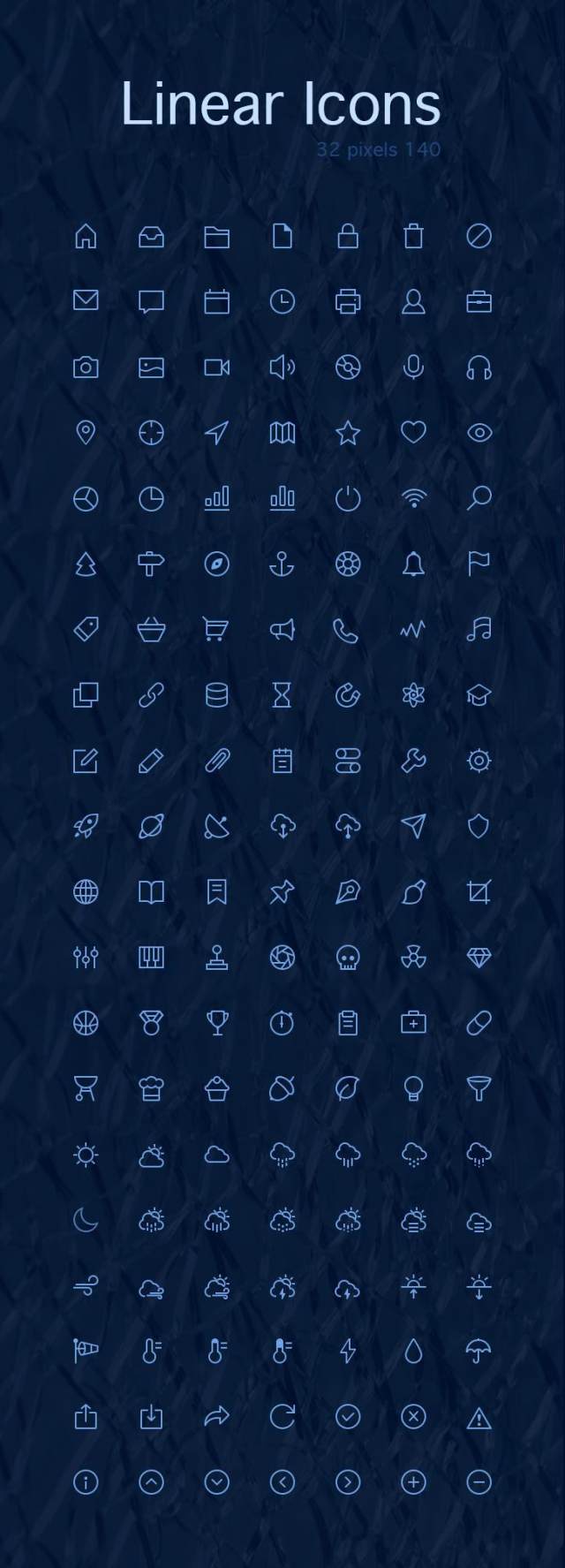 线性图标