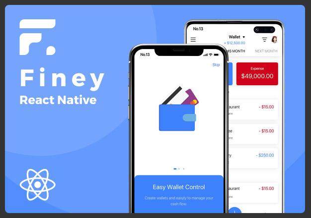 优质本机应用程序Finey React Native App 优质本机应用程序Finey React Native App