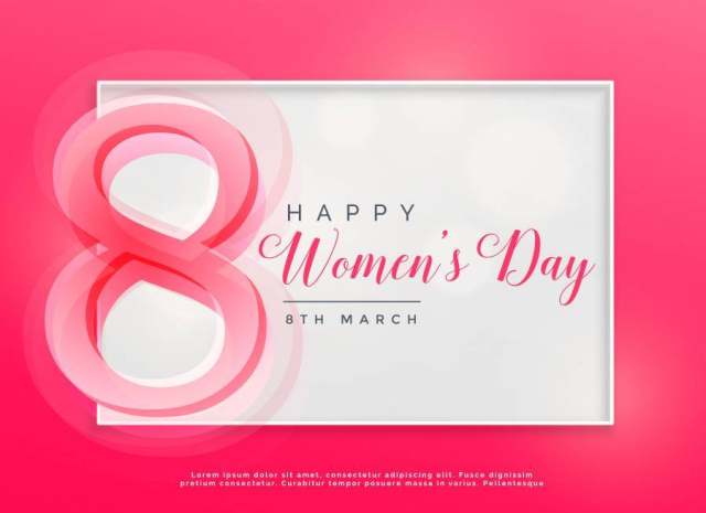 快乐的女人' s天8th 3月庆祝背景 快乐的女人' s天8th 3月庆祝背景