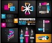 信息图形元素云计算概念213 信息图形元素云计算概念213