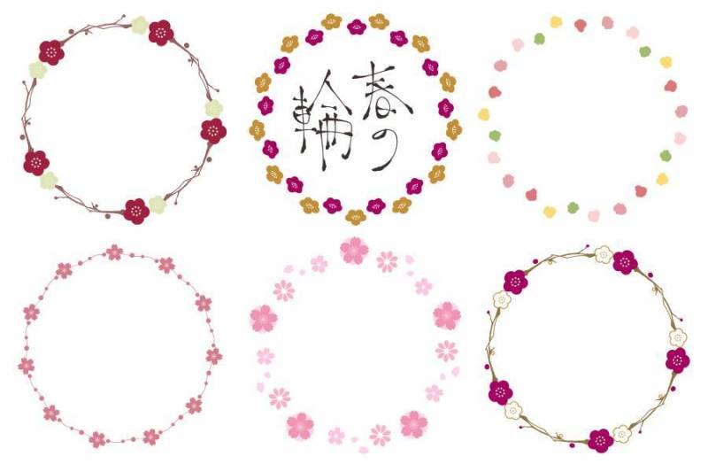 春天樱花框架13装饰框架