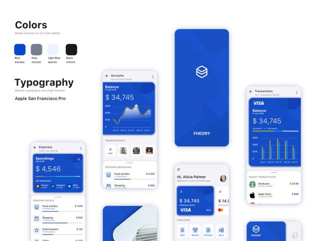论金融多用途的iOS UI套件素描和FIGMA,理论金融iOS的UI工具包兼容 论金融多用途的iOS UI套件素描和FIGMA,理论金融iOS的UI工具包兼容