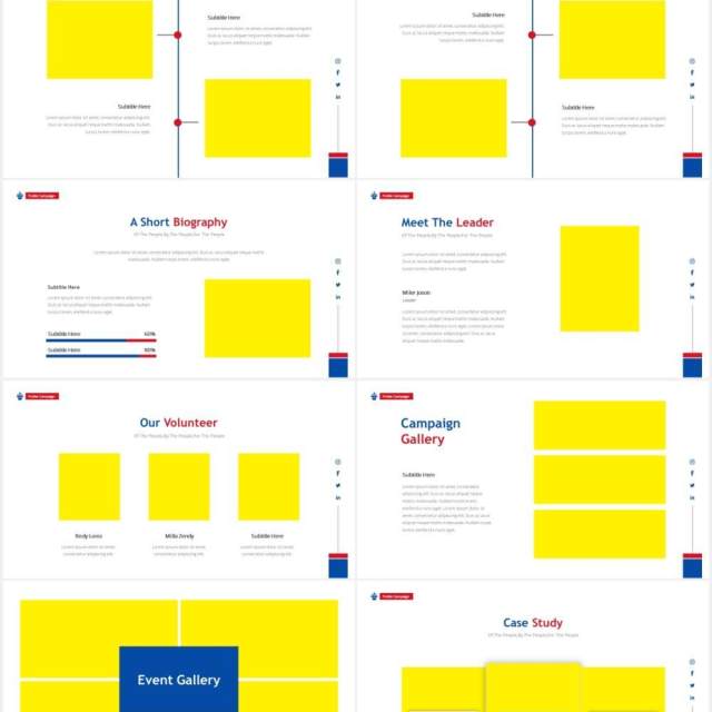 公司宣传商业计划报告PPT图片排版设计素材Political Party Powerpoint Template 公司宣传商业计划报告PPT图片排版设计素材Political Party Powerpoint Template