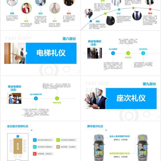 企业商务礼仪知识培训现代礼仪课程ppt模板 企业商务礼仪知识培训现代礼仪课程ppt模板
