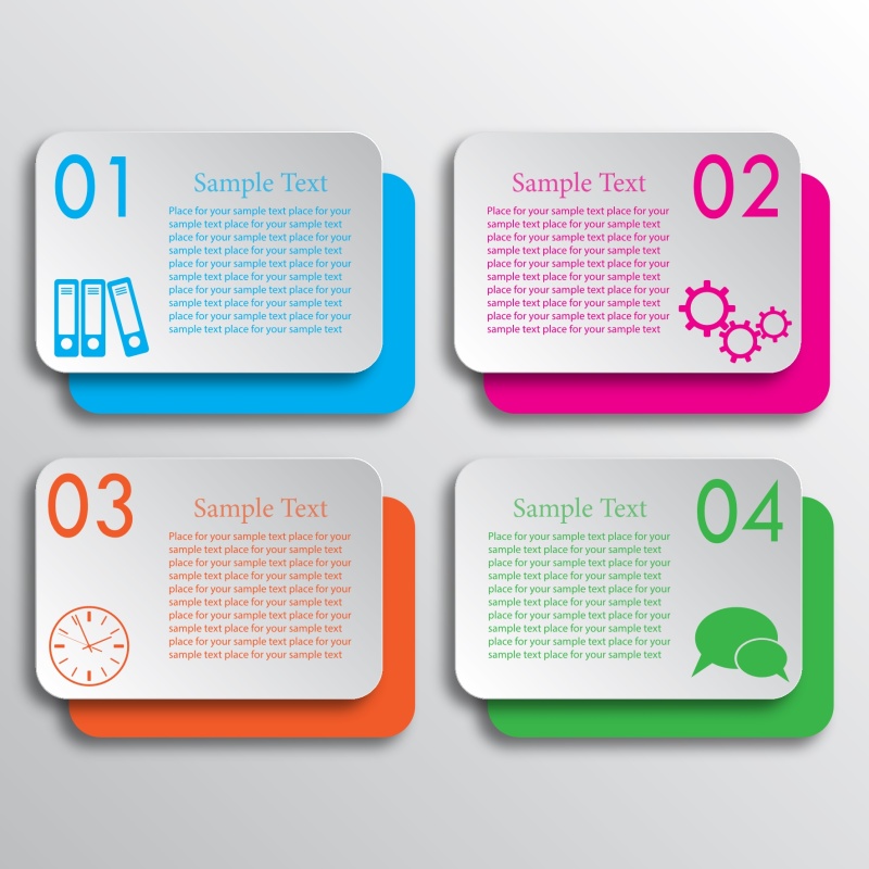 信息图形矢量集合1825