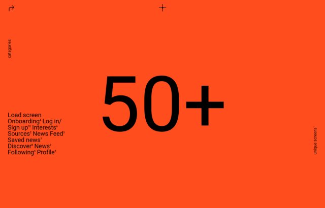 移动UI模板,拥有超过50屏幕,脉冲UI工具包。新闻聚合应用 移动UI模板,拥有超过50屏幕,脉冲UI工具包。新闻聚合应用