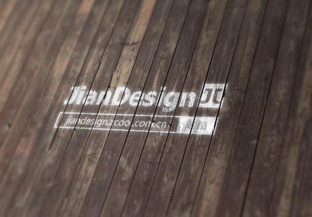 木质背景标志效果样机mockup-LOGO展示神器 木质背景标志效果样机mockup-LOGO展示神器
