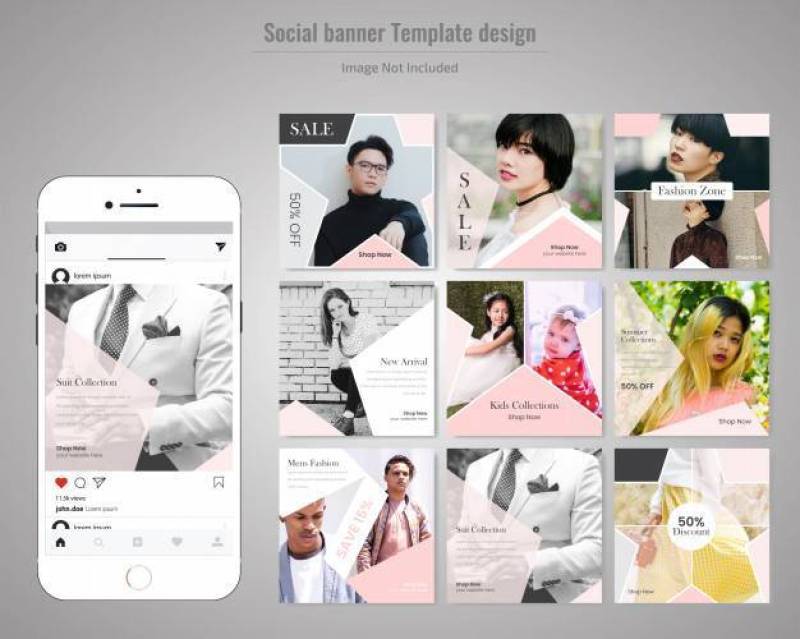 Fashion Social Media Post Template